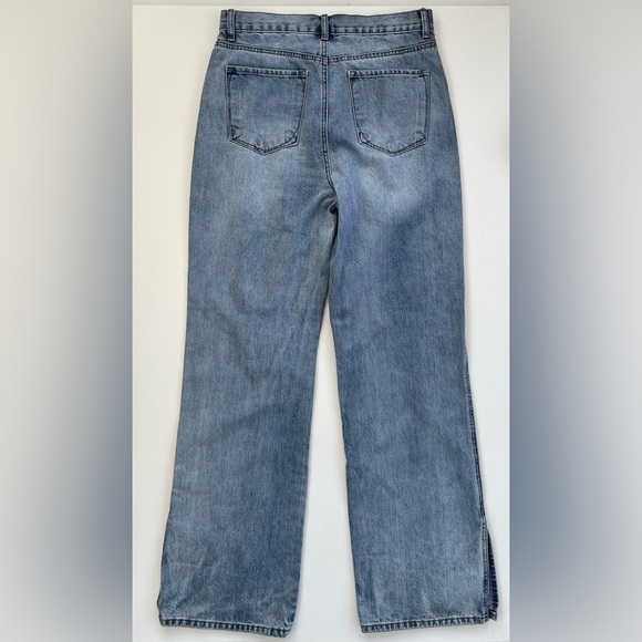 Grey Lab Women's High Rise Wide Leg Jeans Size 30 New with Tags NWT - Picture 2 of 13